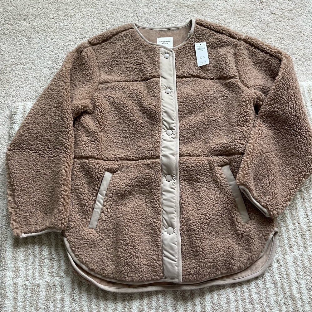 Abercrombie & Fitch Sherpa Liner Jacket